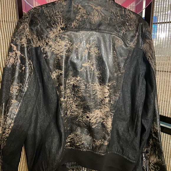 Denim & Leather Jacket - Picture 4 of 4